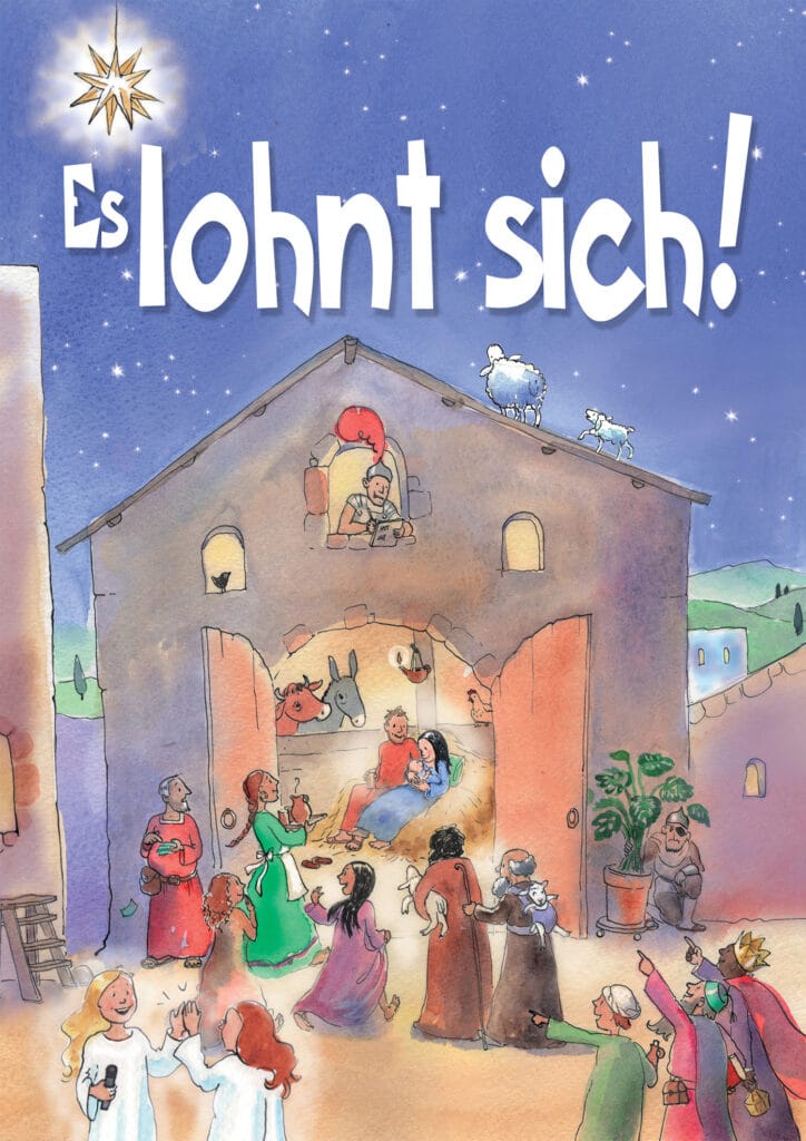Umschlag Weihnachtsmusical Es lohnt sich!